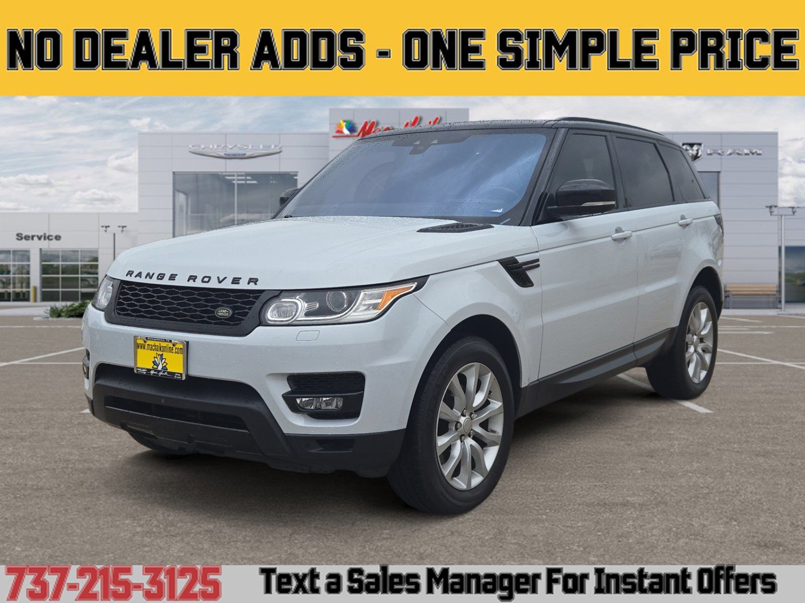 2017 Land Rover Range Rover Sport Td6 HSE 4WD