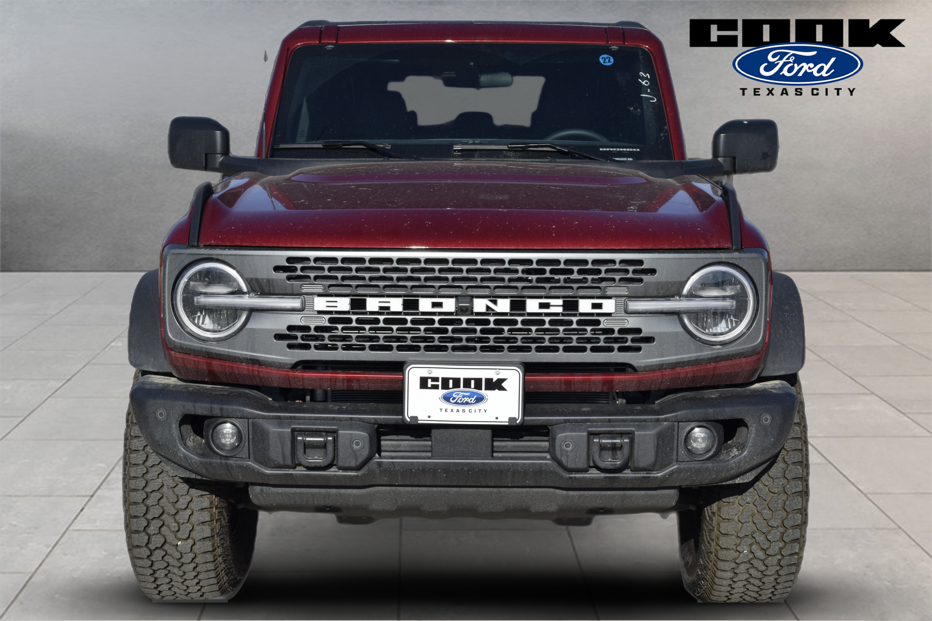 2026 Ford Bronco Badlands Red at Wharton Ford