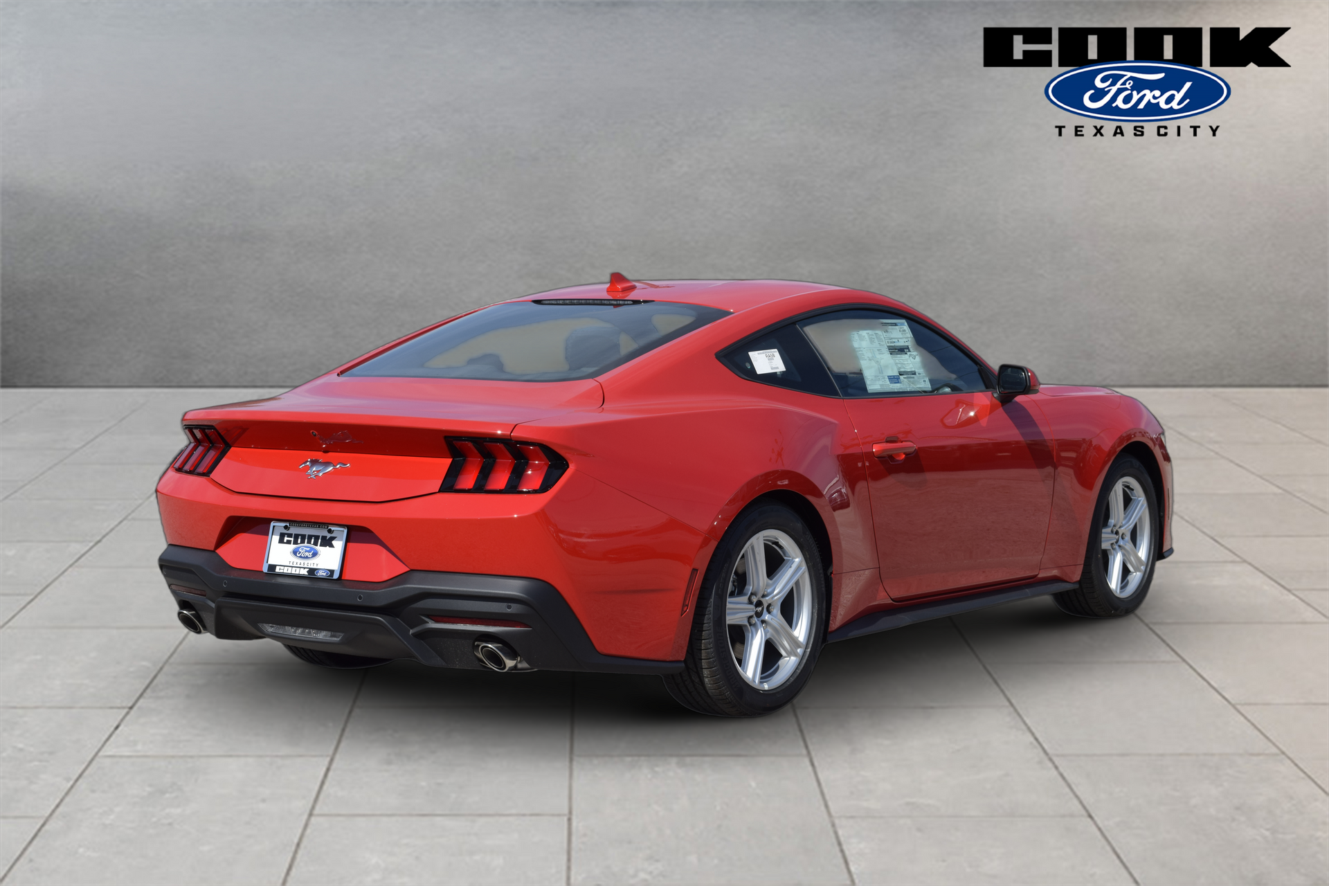 2026 Ford Mustang EcoBoost Red at EAG Ford Navasota