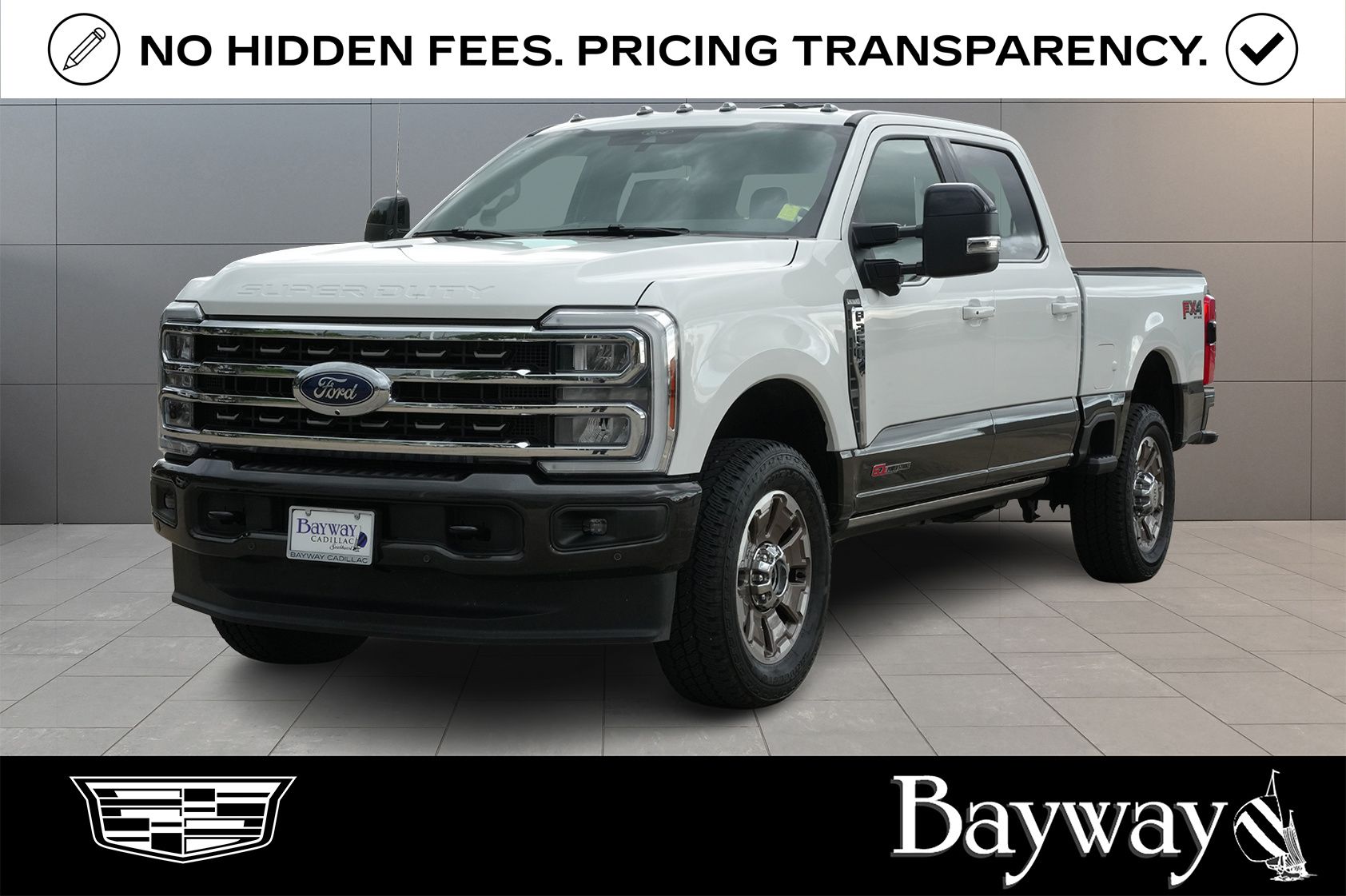 2025 Ford F-350SD King Ranch White at Traditions Chevrolet