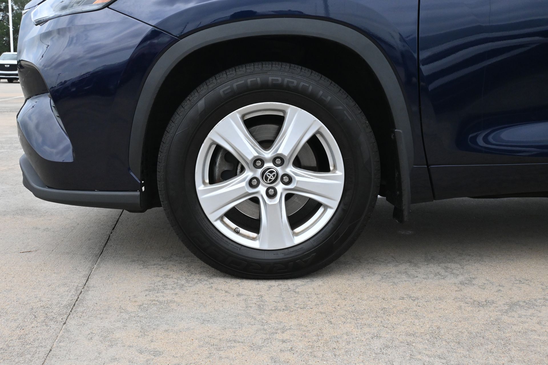 2023 Toyota Highlander LE Blue at Joe Myers Mazda Kia