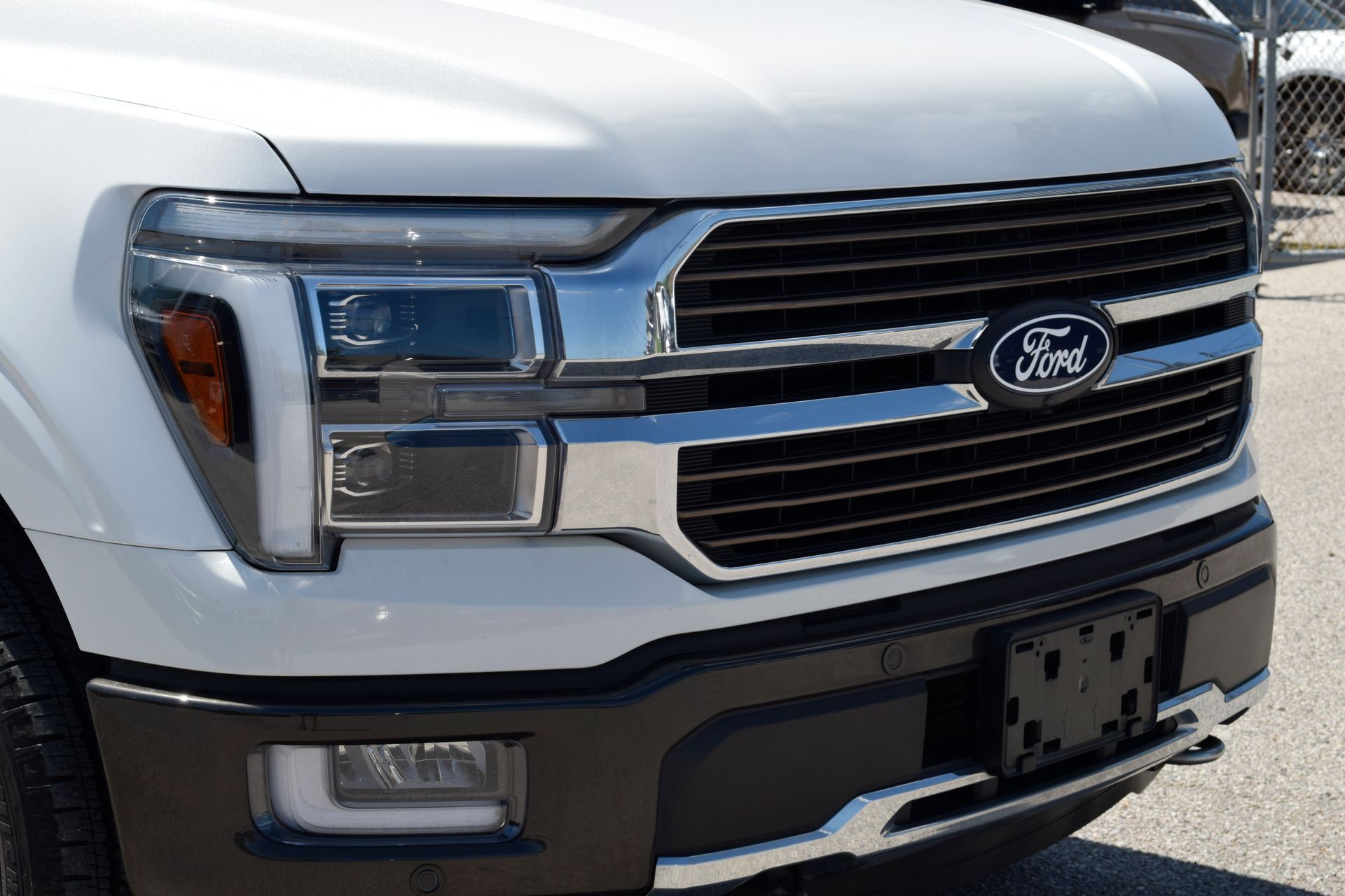 2024 Ford F-150 King Ranch White at DeMontrond Gulf Freeway