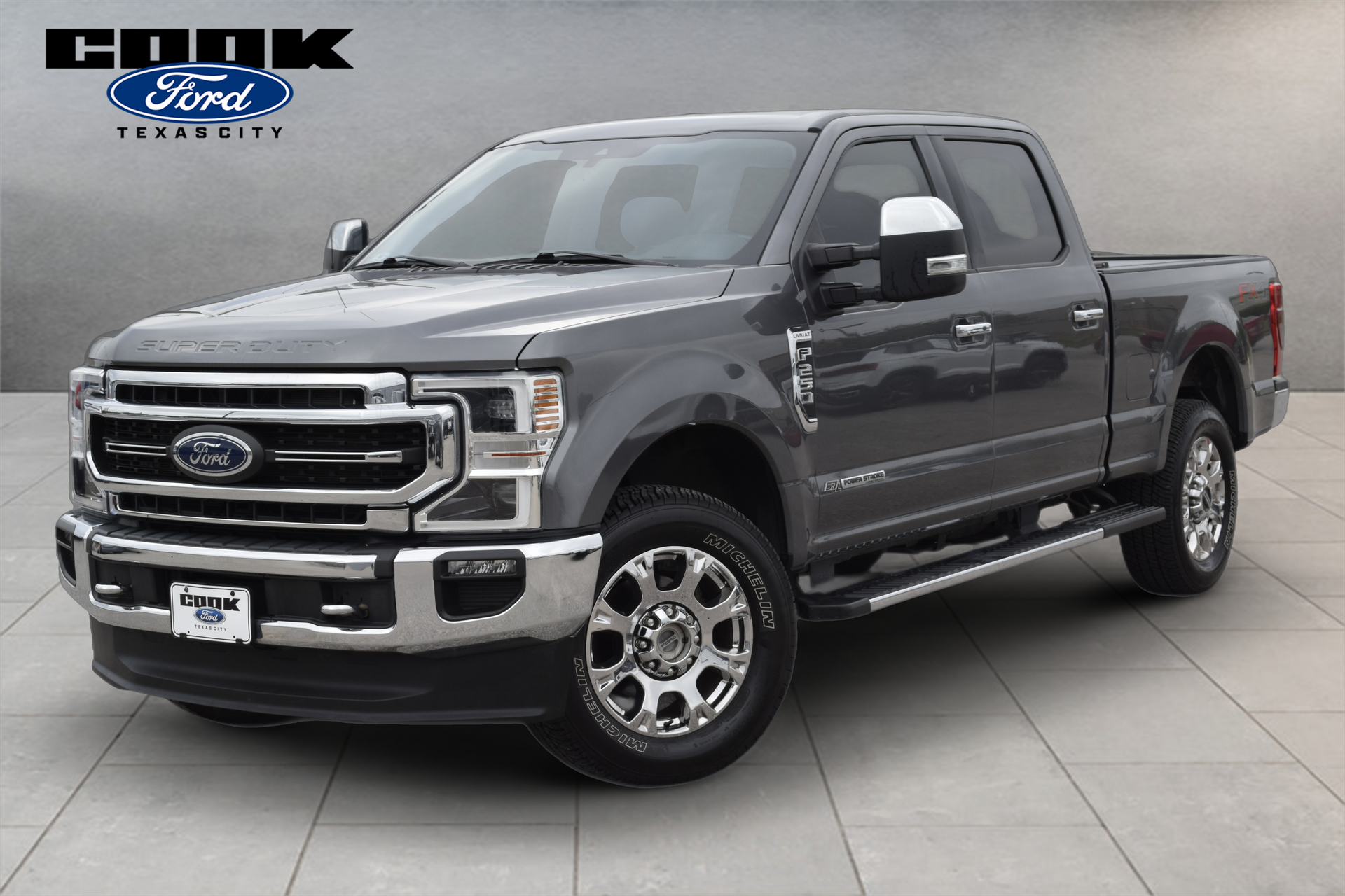2021 Ford F-250SD Lariat Gray at Monument Chevrolet