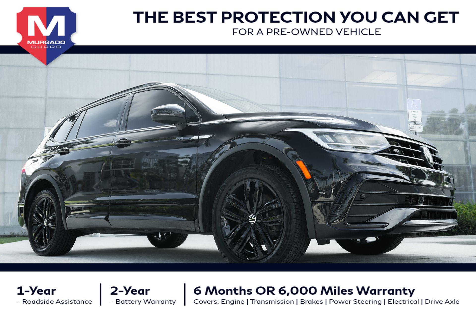 2022 Volkswagen Tiguan 2.0T SE R-Line Black