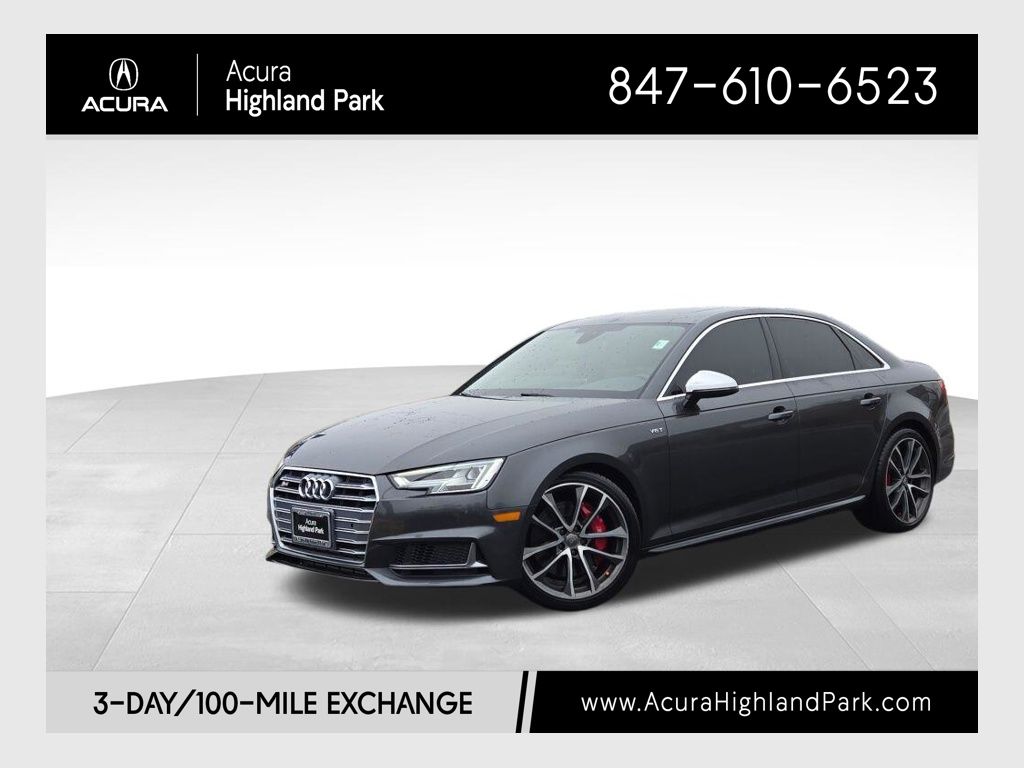 2018 Audi S4 3.0T quattro Premium Plus Sedan AWD