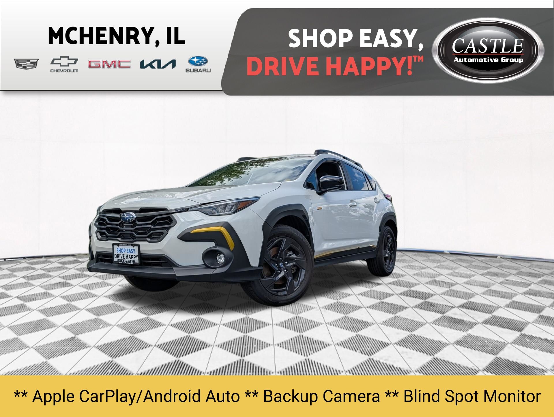Crystal White Pearl 2026 Subaru Crosstrek SUV / Crossover All-Wheel Drive Continuously Variable Transmission