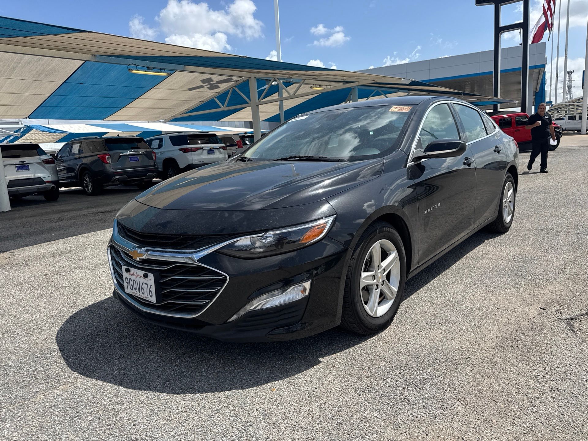 Mosaic Black Metallic 2023 Chevrolet Malibu Sedan Front-Wheel Drive Continuously Variable Transmission