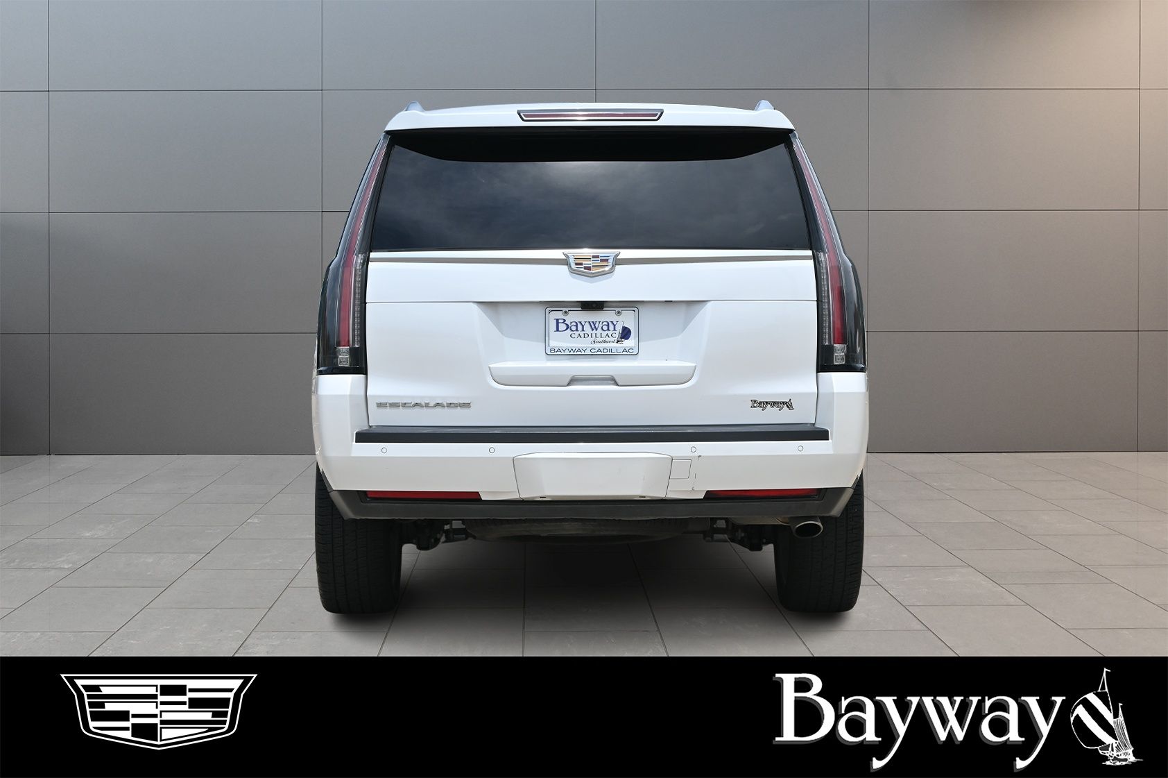 2017 Cadillac Escalade Platinum Edition White at Parkway Family Mazda