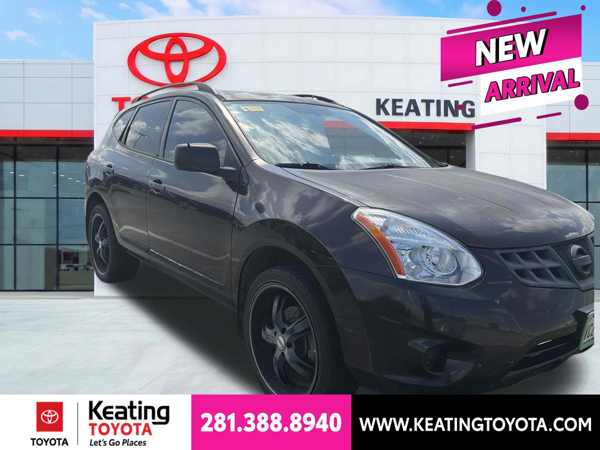 Black Amethyst 2011 Nissan Rogue SUV / Crossover Front-Wheel Drive Continuously Variable Transmission