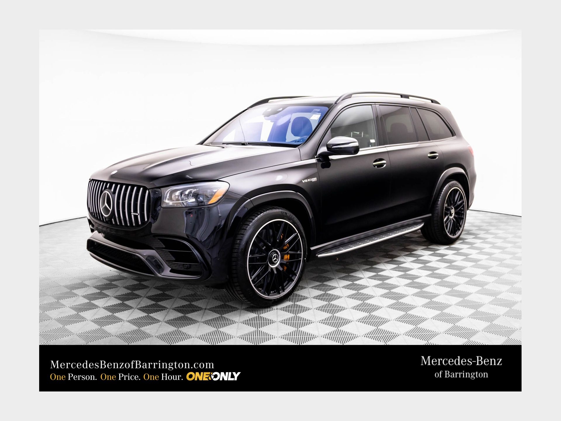Obsidian Black Metallic 2026 Mercedes-Benz GLS SUV / Crossover All-Wheel Drive 9-Speed Automatic