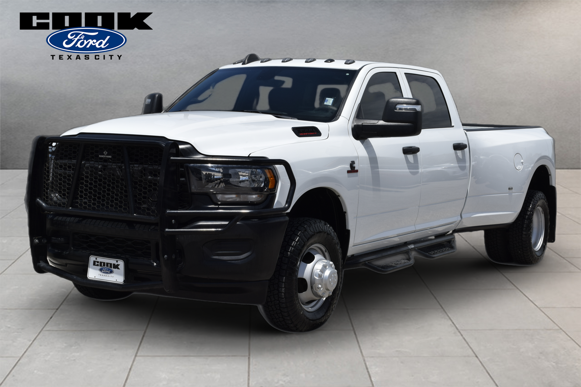 2024 Ram 3500 Tradesman White at AutoSavvy Houston Southwest