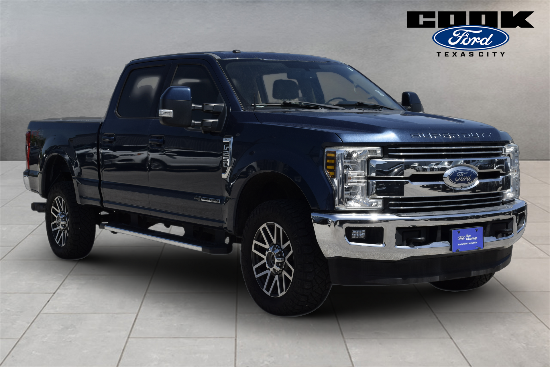 2018 Ford F-250SD Lariat Blue at Martin Chrysler Dodge Jeep Ram