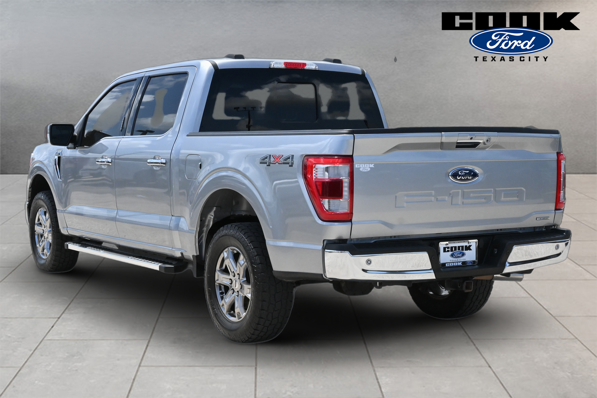 2023 Ford F-150 Lariat Silver at Joe Myers Mazda Kia