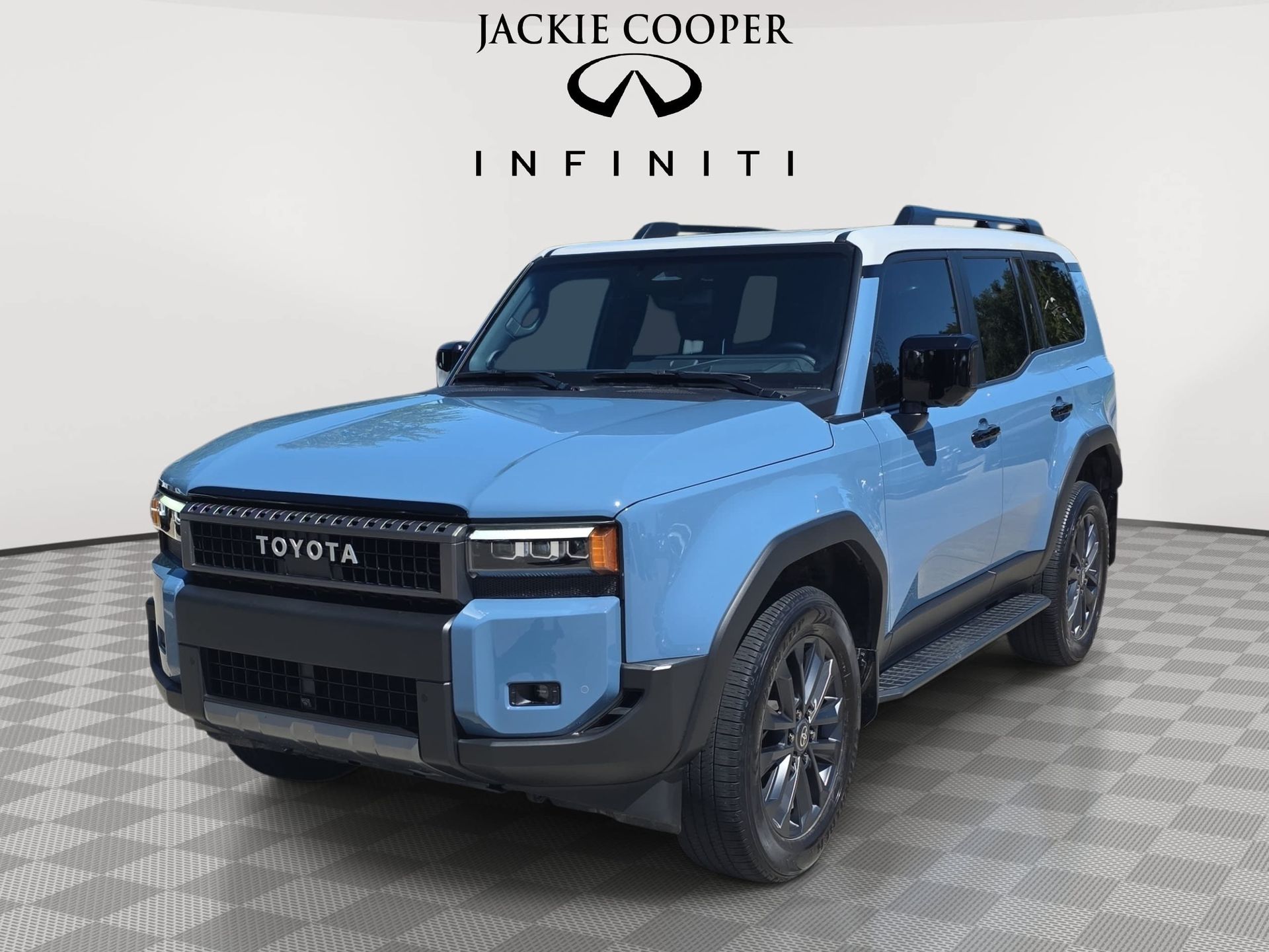 Blue / Gray 2024 Toyota Land Cruiser SUV / Crossover Four-Wheel Drive 8-Speed Automatic
