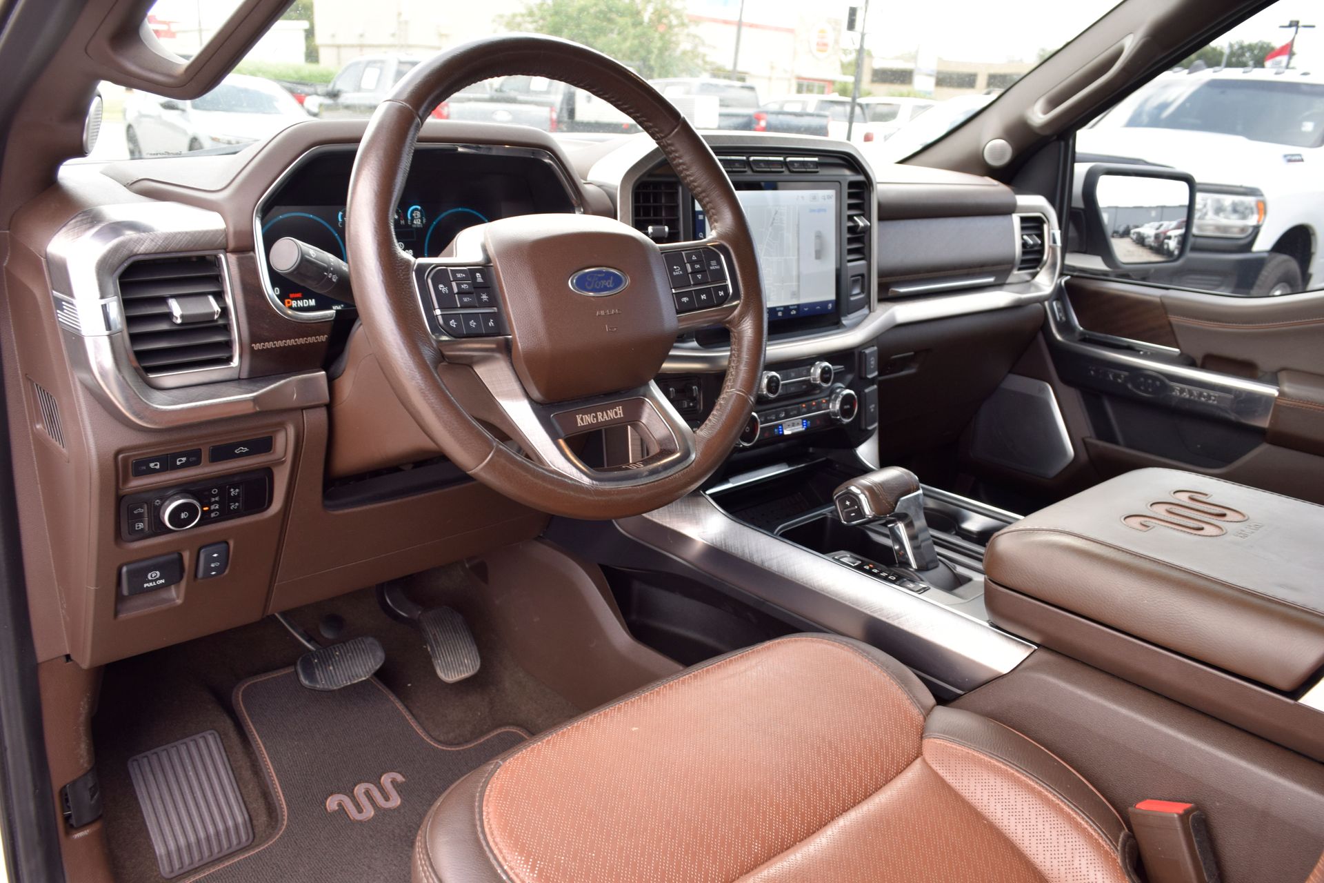 2023 Ford F-150 King Ranch White at DeMontrond Gulf Freeway