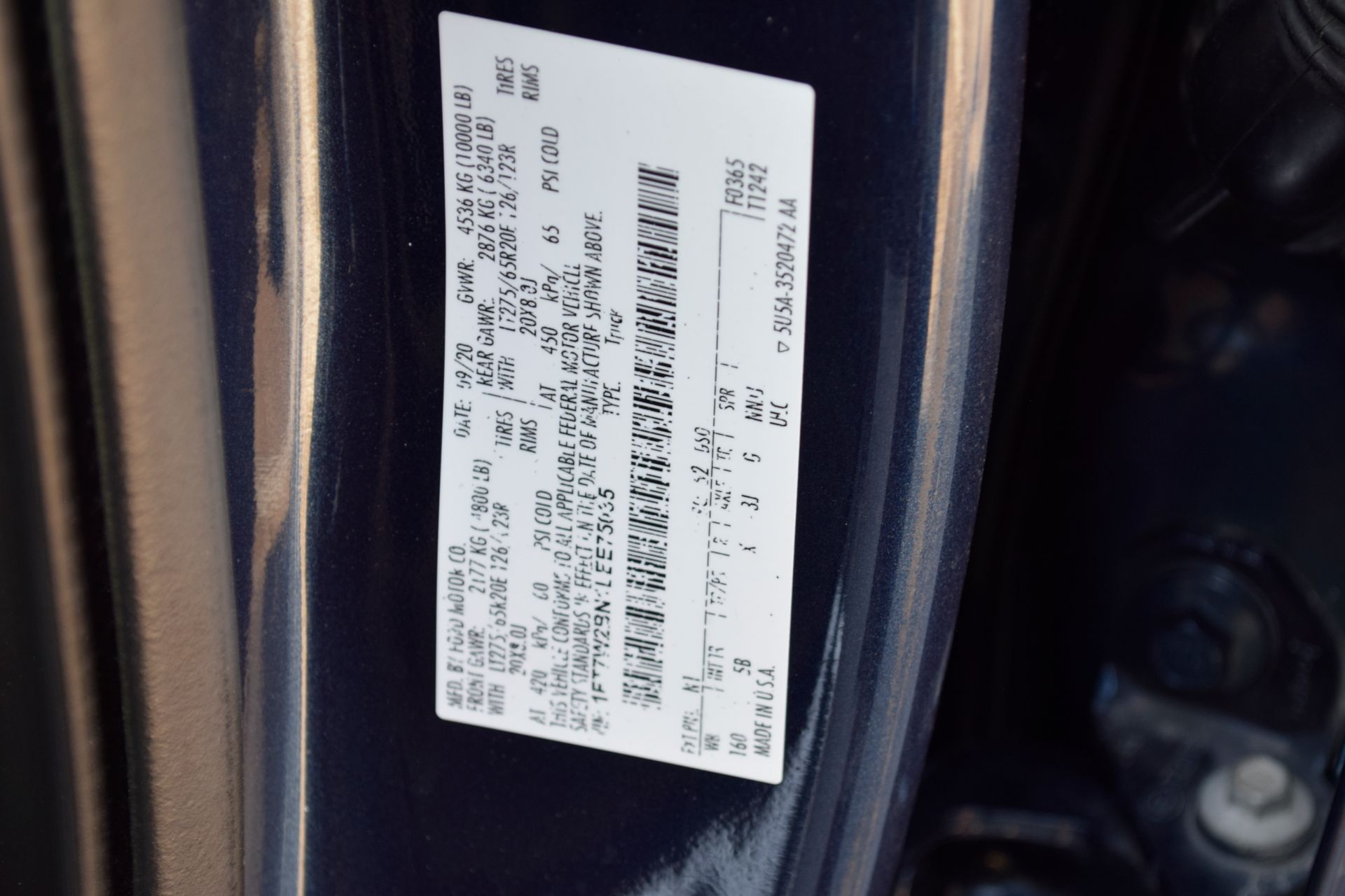 2020 Ford F-250SD Lariat Blue at Legacy Ford
