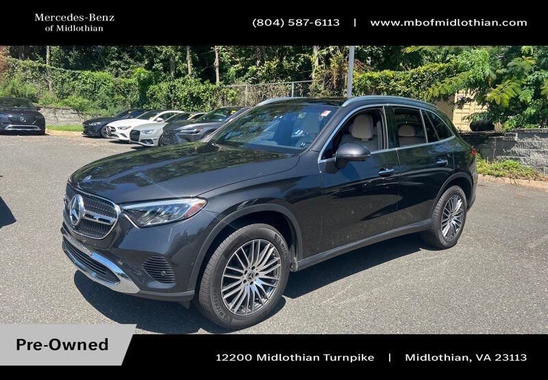 Graphite Gray Metallic 2023 Mercedes-Benz GLC SUV / Crossover All-Wheel Drive 9-Speed Automatic