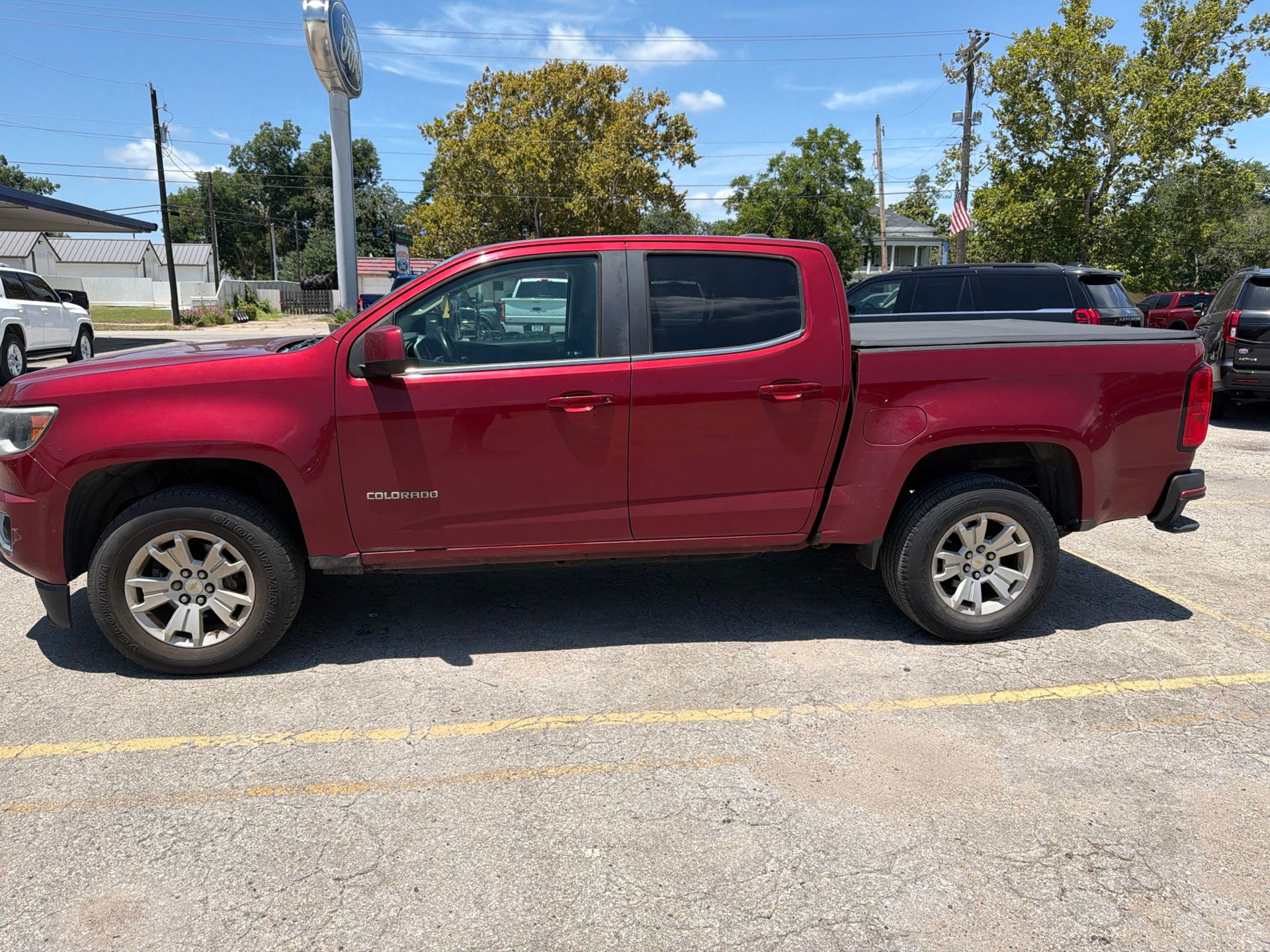 2018 Chevrolet Colorado LT Red at DeMontrond Auto Country