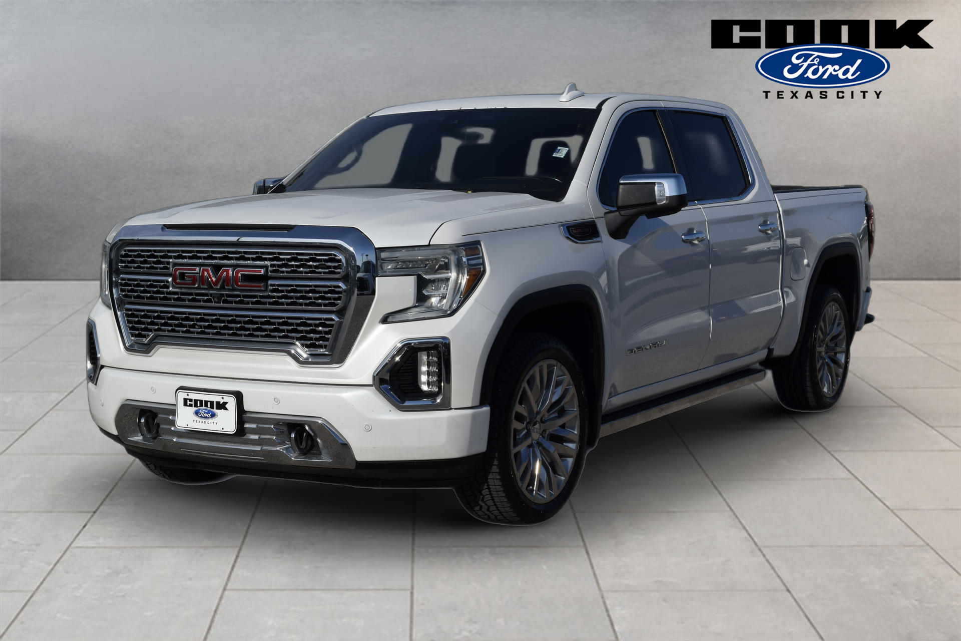 2019 GMC Sierra 1500 Denali White at Classic Elite Chevrolet Sugar Land