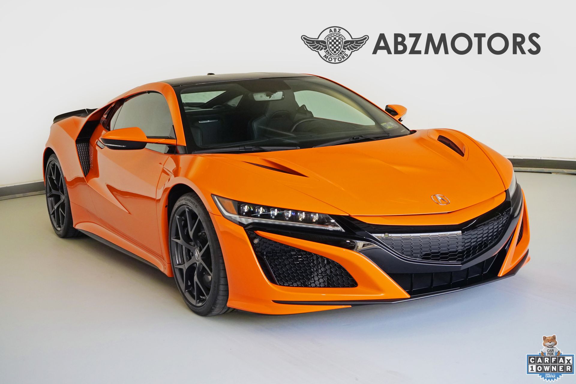 Thermal Orange Pearl 2020 Acura NSX Coupe All-Wheel Drive Automatic