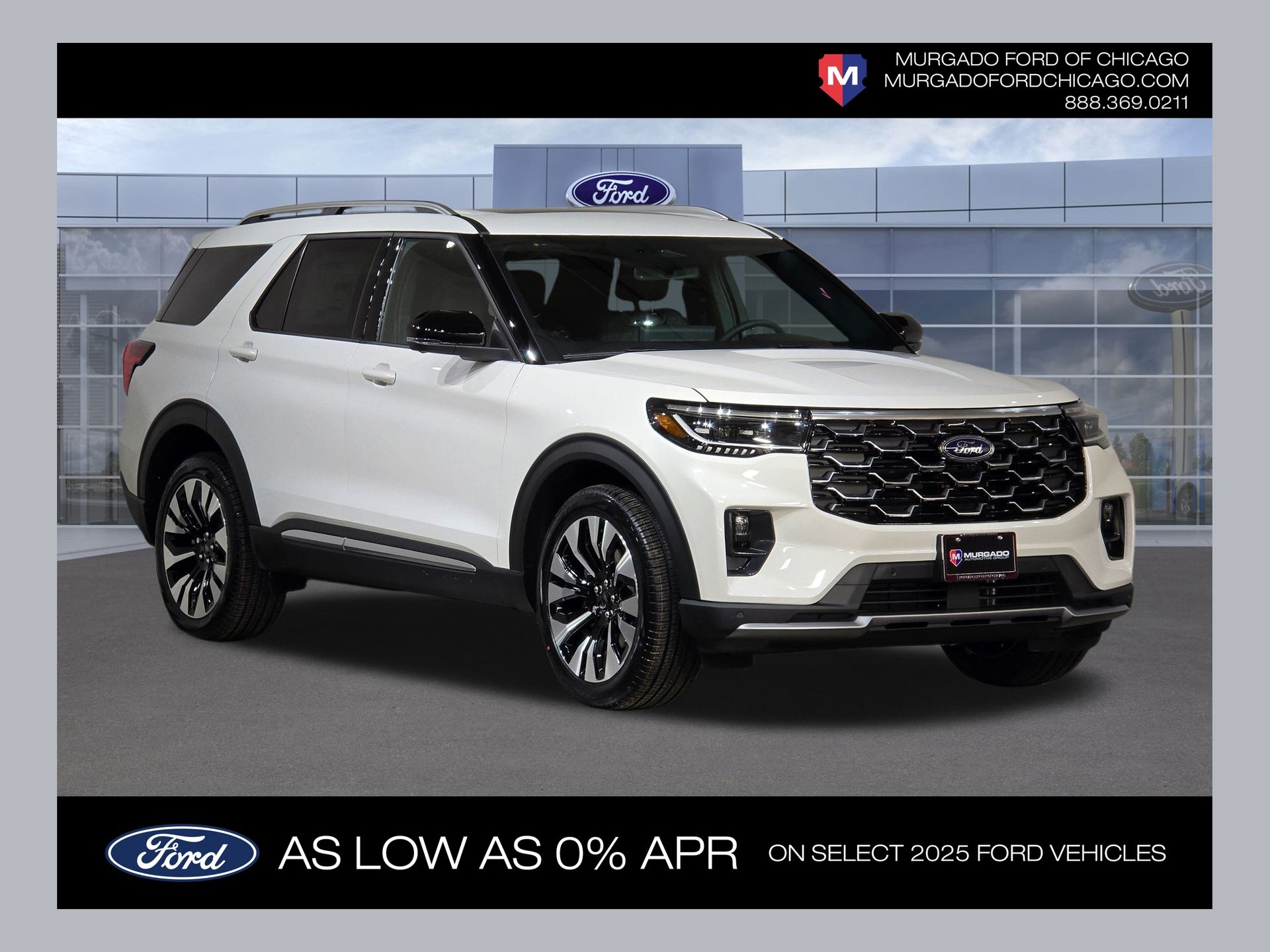 2026 Ford Explorer Platinum's photo