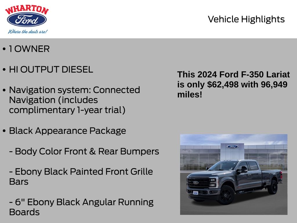2024 Ford F-350SD Lariat Gray at Traditions Chevrolet