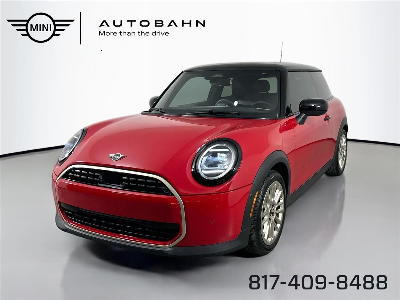 Chili Red II 2025 MINI Cooper Signature Trim 2-door Hatchback Hatchback Front-Wheel Drive 7-Speed Automatic