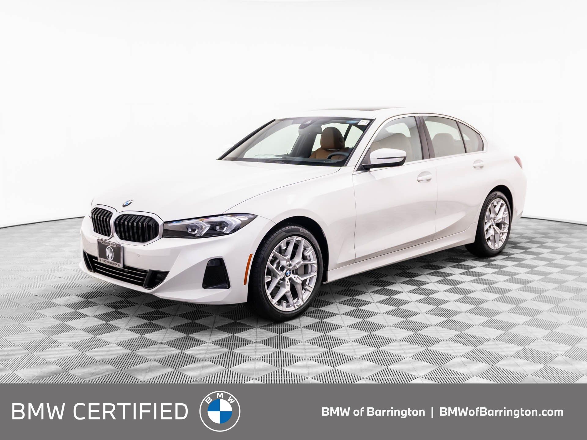 Alpine White 2025 BMW 3 Series Sedan All-Wheel Drive 8-Speed Automatic