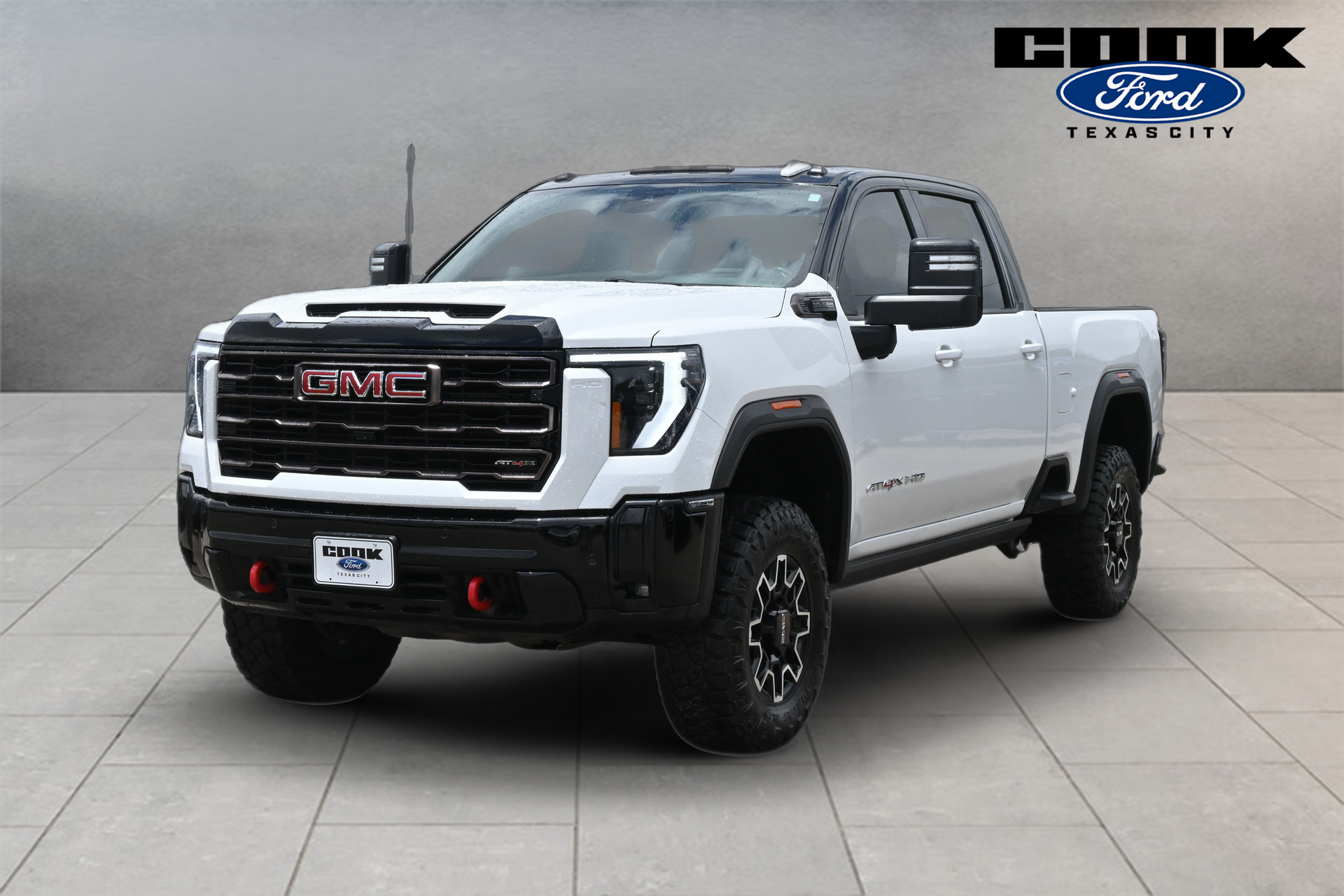 2025 GMC Sierra 2500HD AT4X White at Classic Chevrolet Galveston