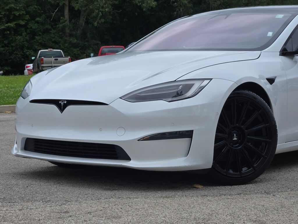 Used 2021 Tesla Model S Plaid with VIN 5YJSA1E60MF438324 for sale in Highland Park, IL