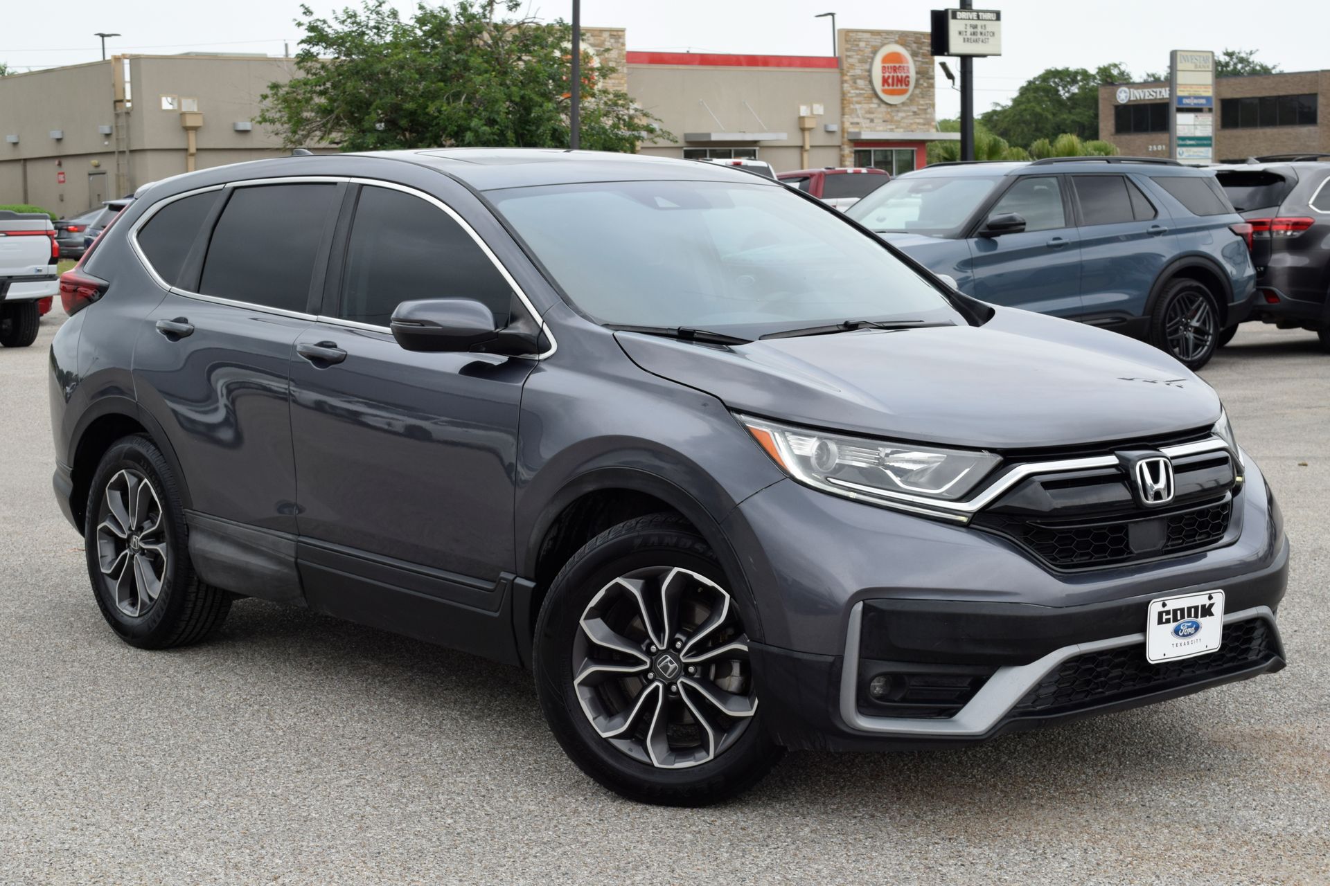 2020 Honda CR-V EX Gray at DeMontrond Automotive Group