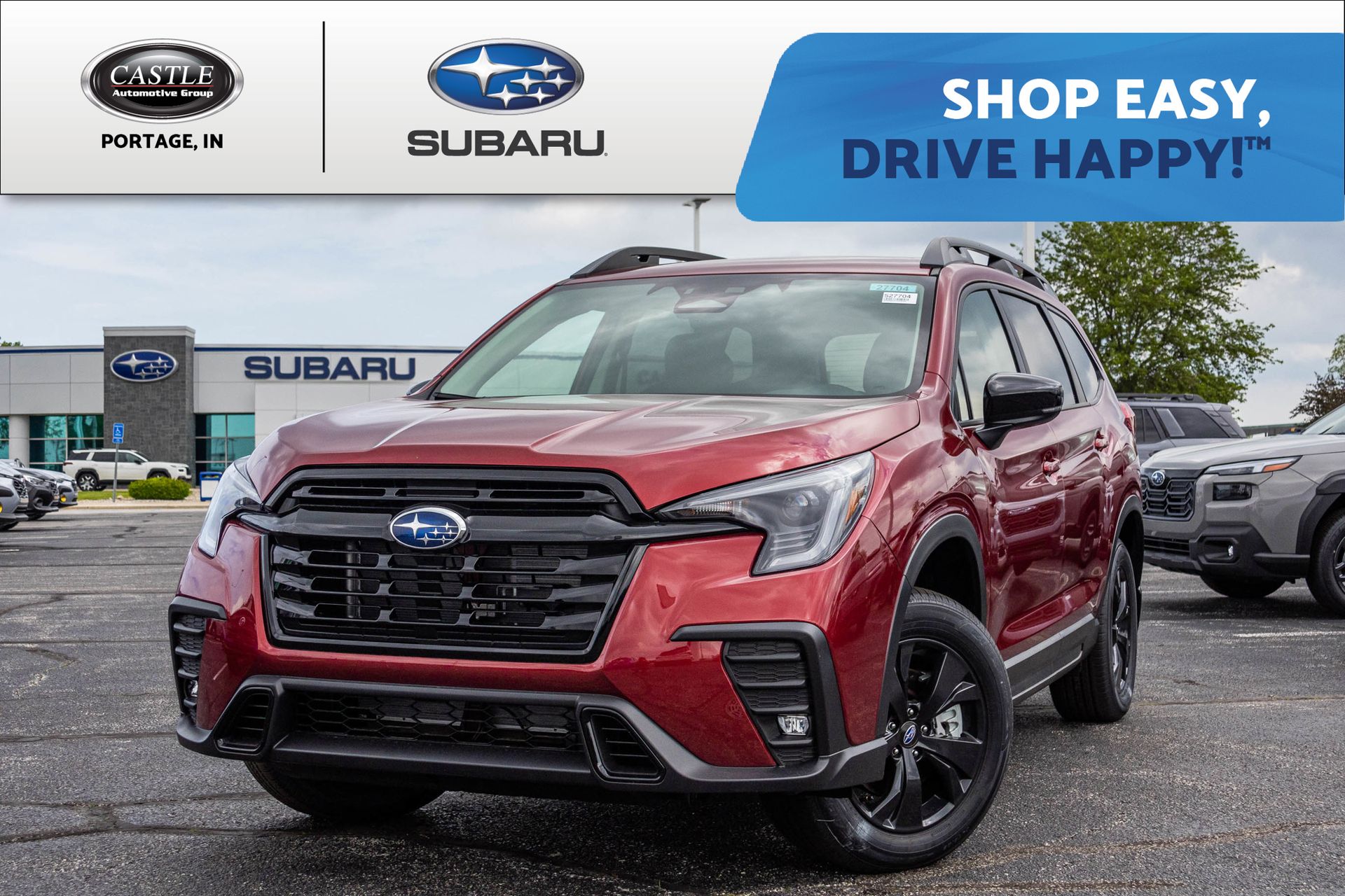 Crimson Red Pearl 2026 Subaru Ascent SUV / Crossover All-Wheel Drive Continuously Variable Transmission
