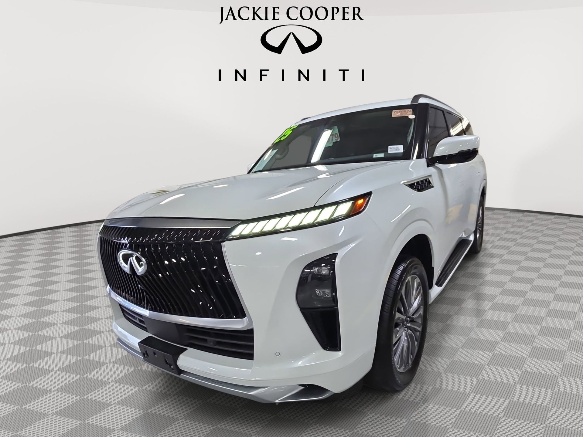 Radiant White 2025 INFINITI QX80 Sensory 4WD SUV / Crossover All-Wheel Drive 9-Speed Automatic