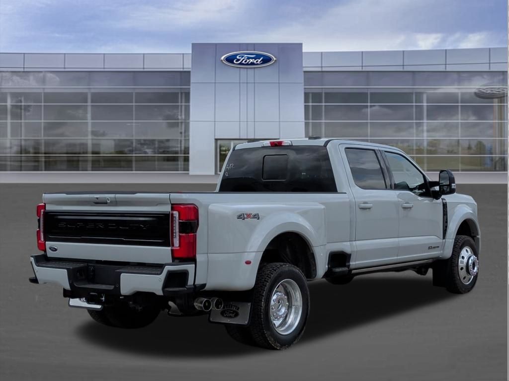 2026 Ford F-450SD Platinum White at Wharton Ford