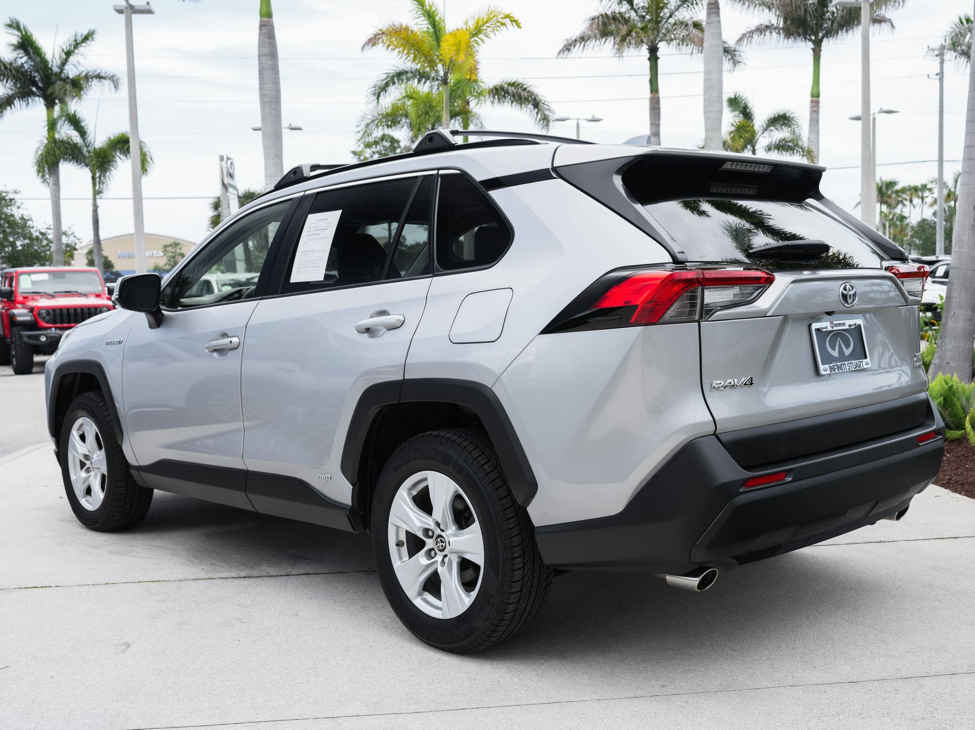 used 2019 Toyota RAV4 Hybrid car, priced at $23,750