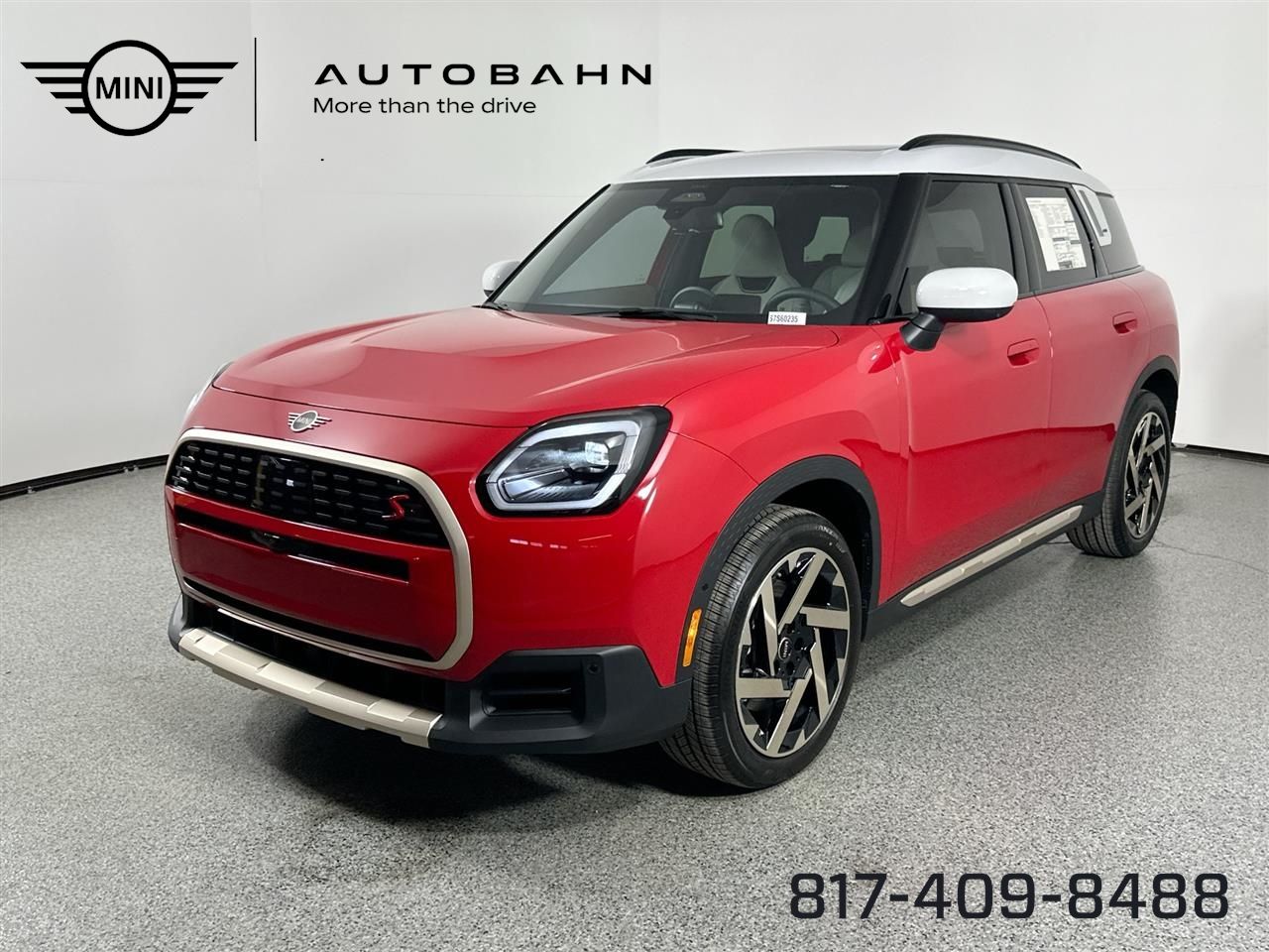 Chili Red II 2025 MINI Countryman Cooper S ALL4 SUV / Crossover All-Wheel Drive 7-Speed Automatic