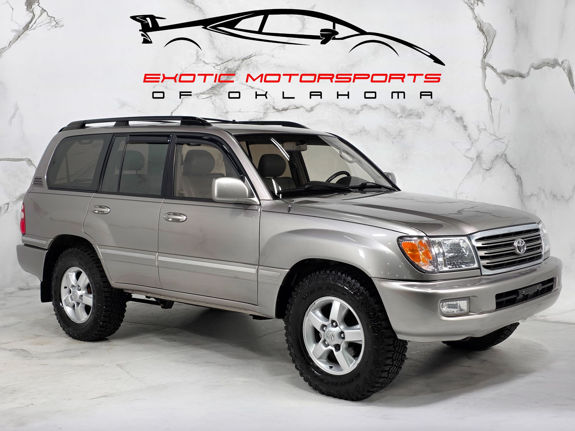 Silver 2003 Toyota Land Cruiser 4WD SUV / Crossover All-Wheel Drive 5-Speed Automatic Overdrive