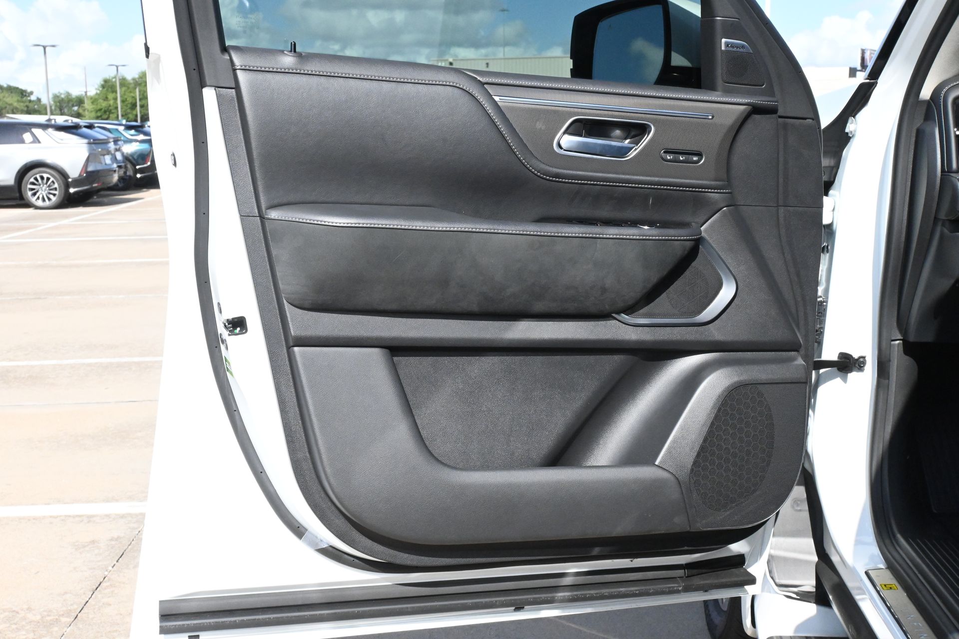 2026 INFINITI QX80 LUXE White at Genesis of Spring