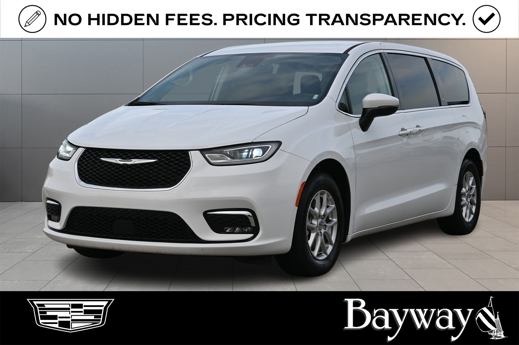 2023 Chrysler Pacifica Touring L White at Durrett Motor Company