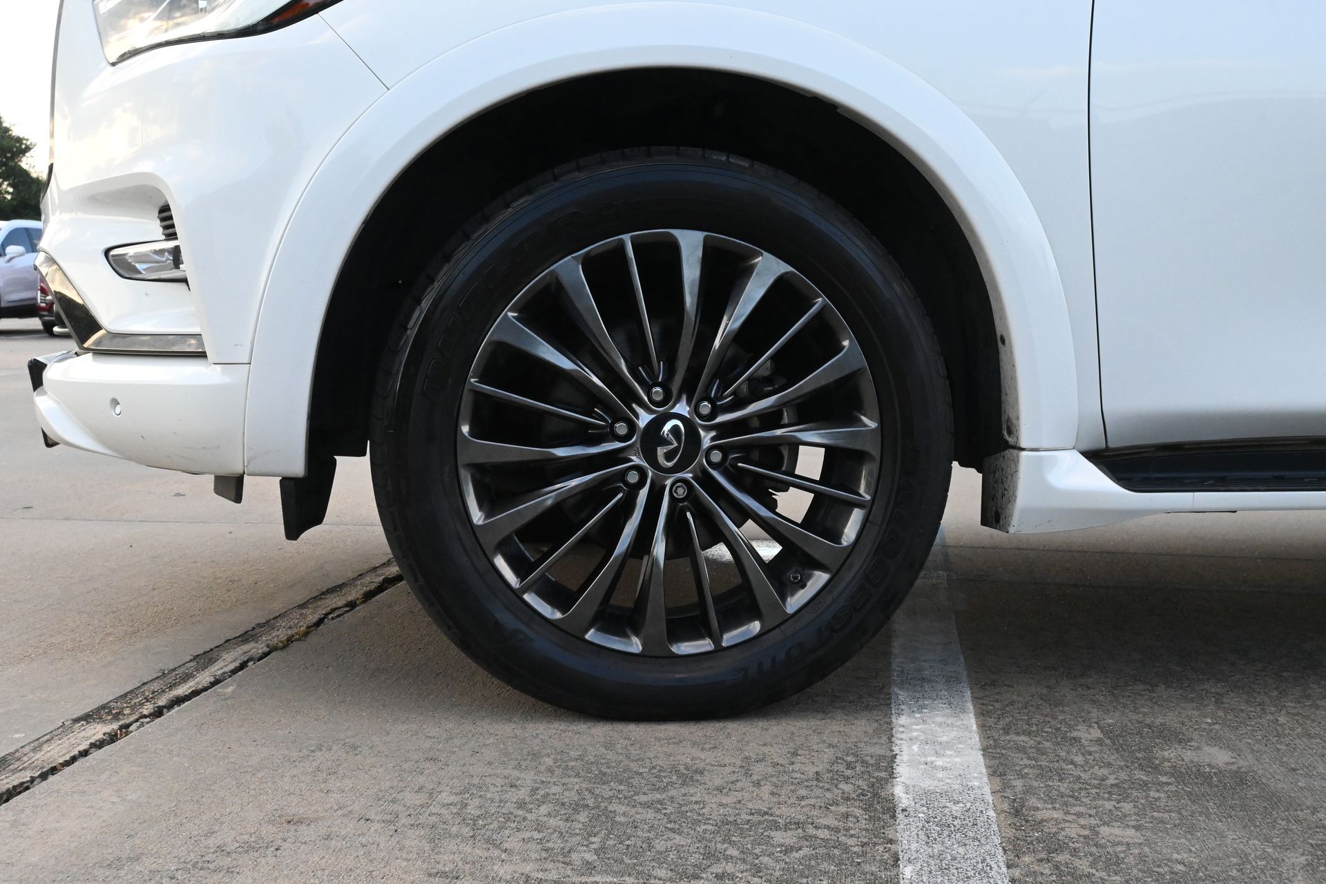 2021 INFINITI QX80 Premium Select White at Westside Lexus