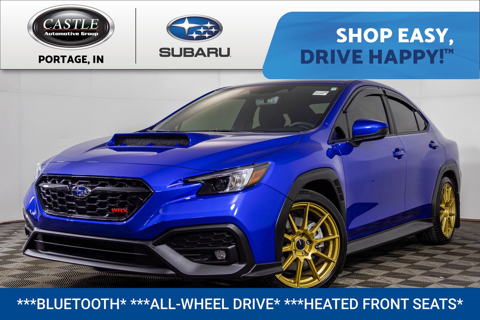 WR Blue Pearl 2025 Subaru WRX Premium AWD Sedan All-Wheel Drive 6-Speed Manual