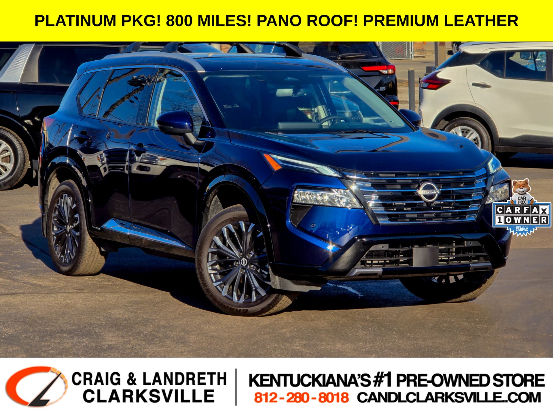 Deep Ocean Blue Pearl 2025 Nissan Rogue SUV / Crossover All-Wheel Drive Continuously Variable Transmission