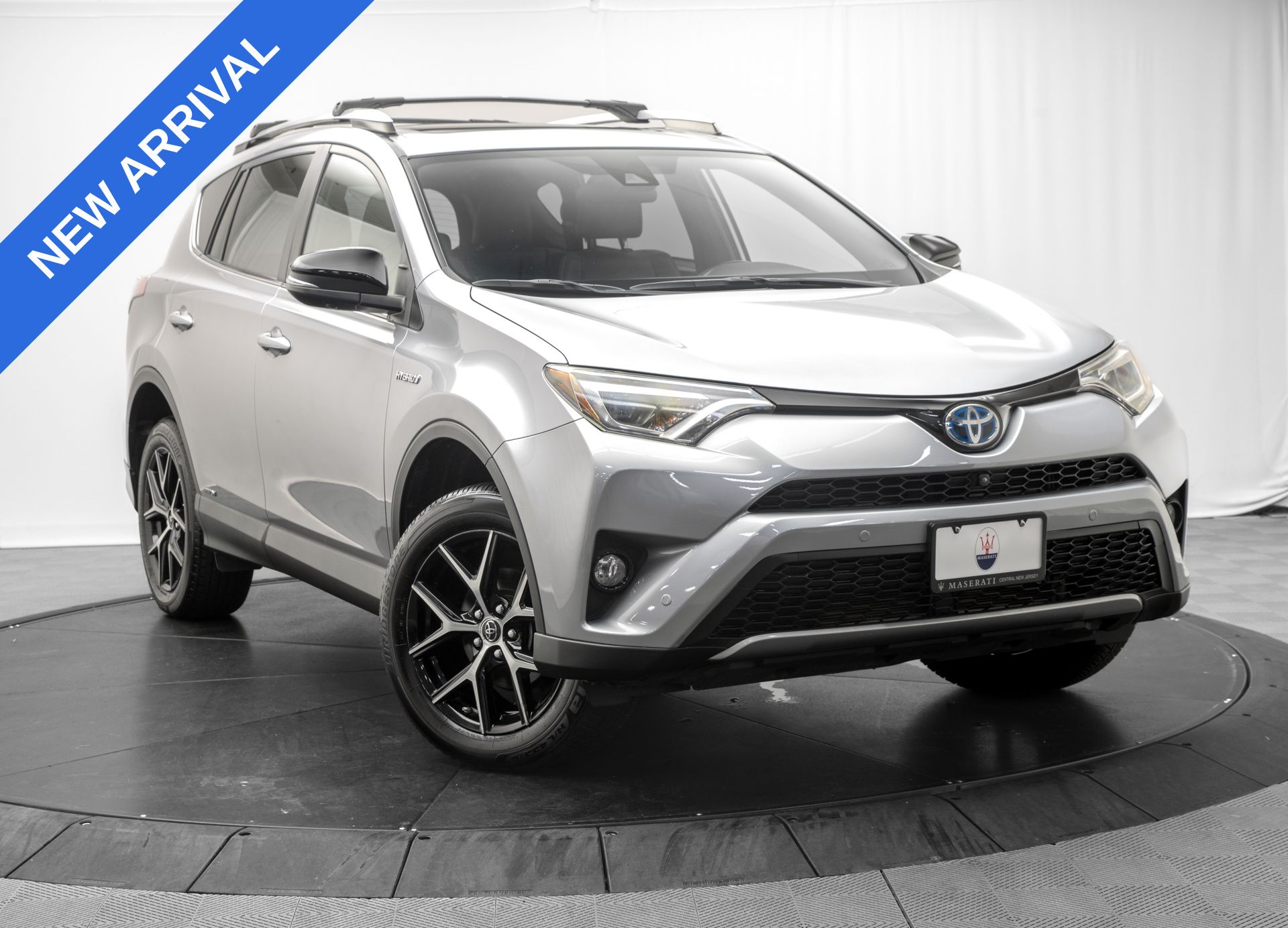 Silver Sky Metallic 2017 Toyota RAV4 Hybrid SUV / Crossover All-Wheel Drive Continuously Variable Transmission