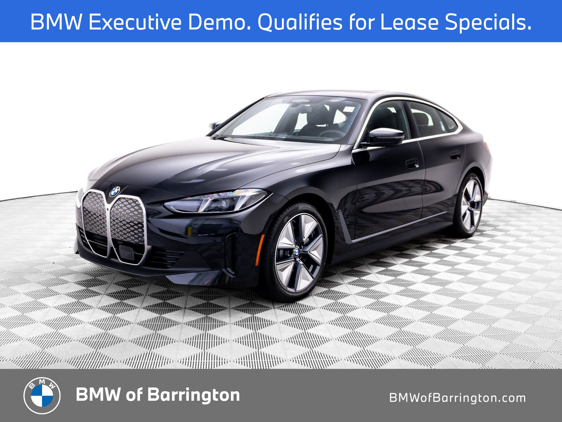 Black Sapphire Metallic 2026 BMW i4 Sedan All-Wheel Drive Automatic