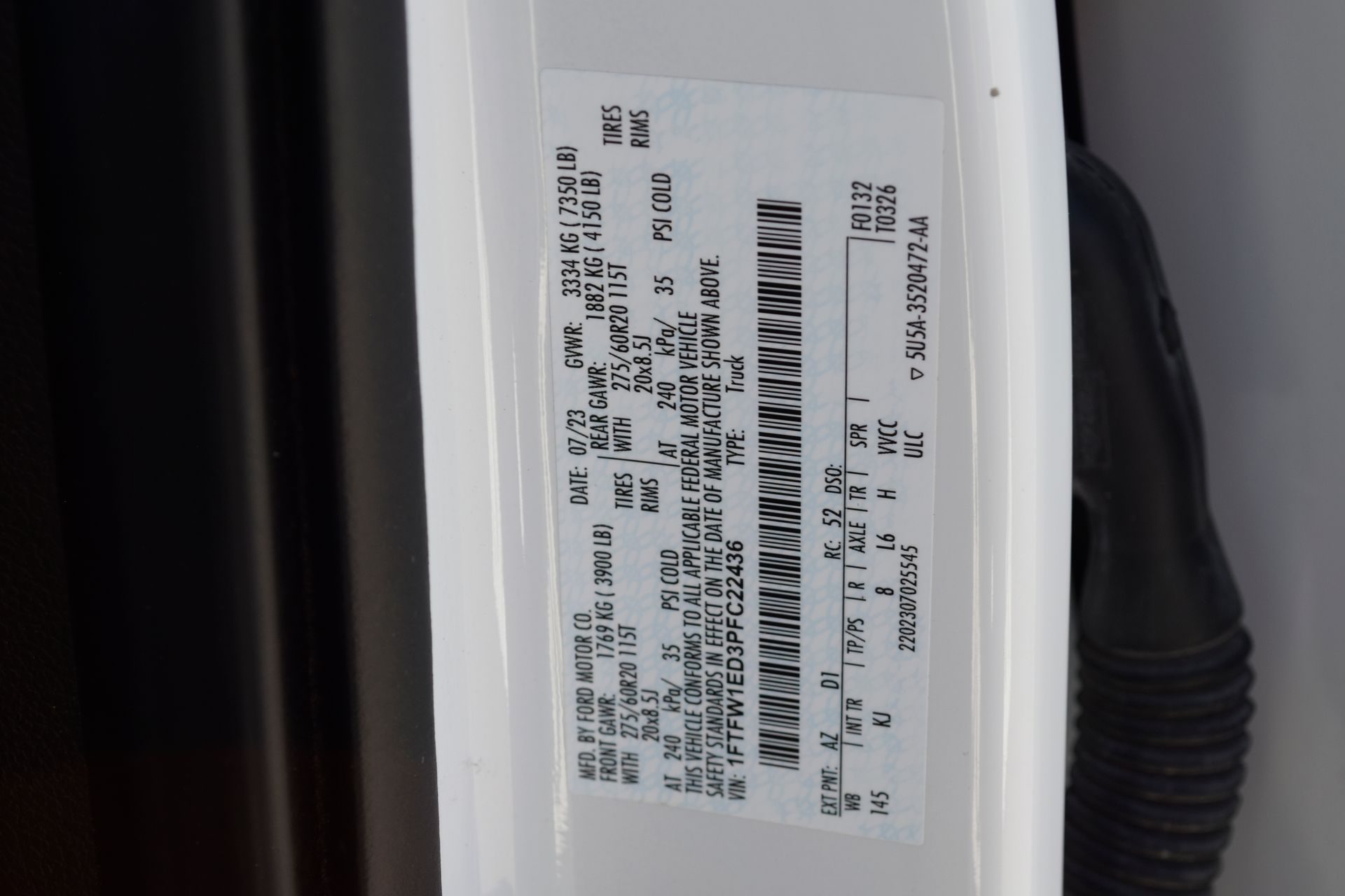 2023 Ford F-150 King Ranch White at Monument Chevrolet