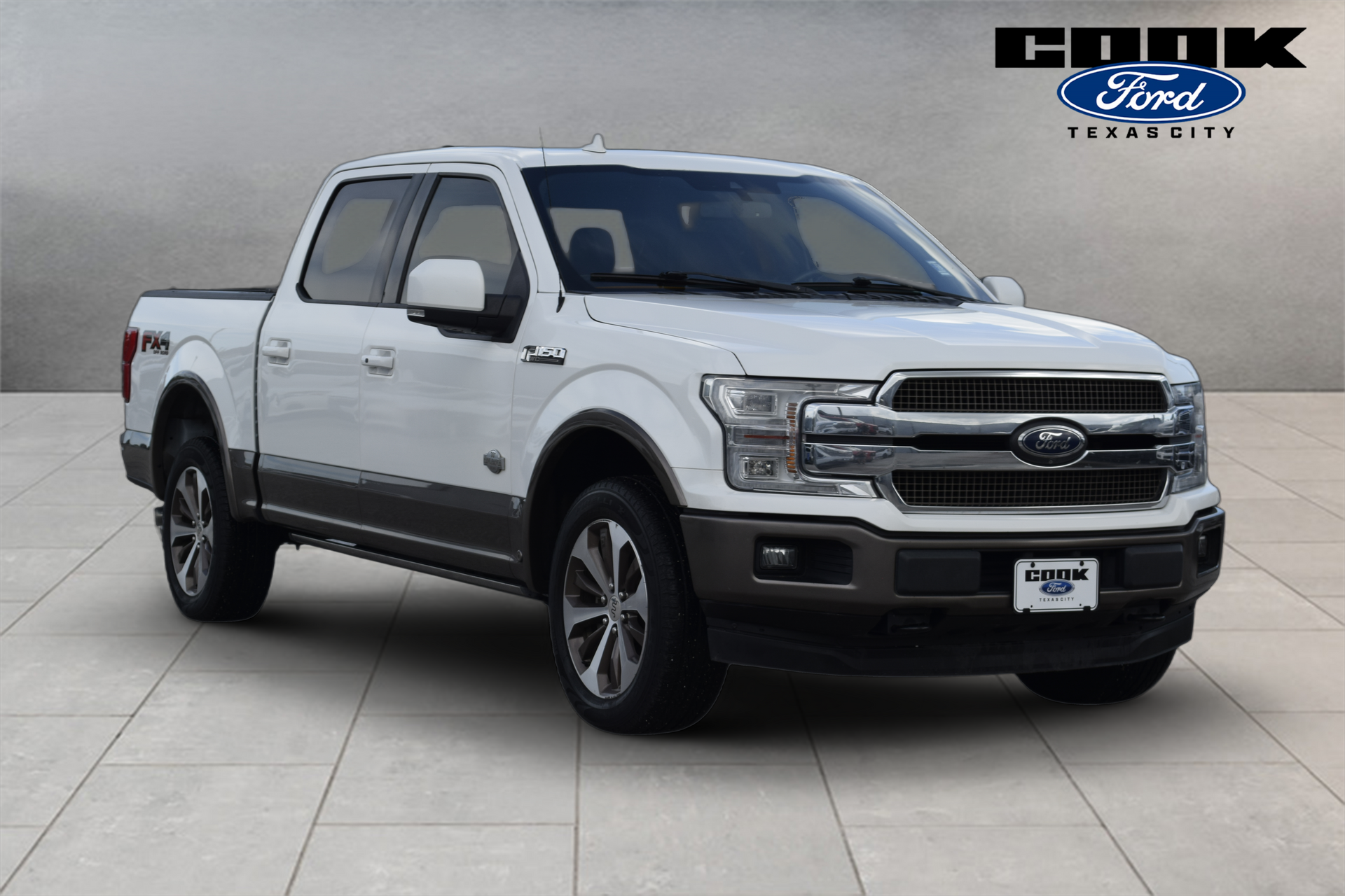 2020 Ford F-150 King Ranch White at DeMontrond Gulf Freeway