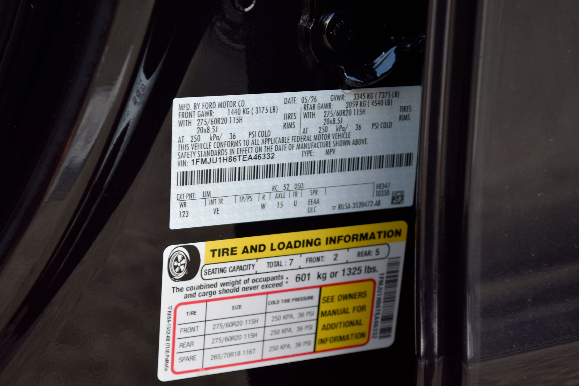 2026 Ford Expedition Active Black at Wharton Ford