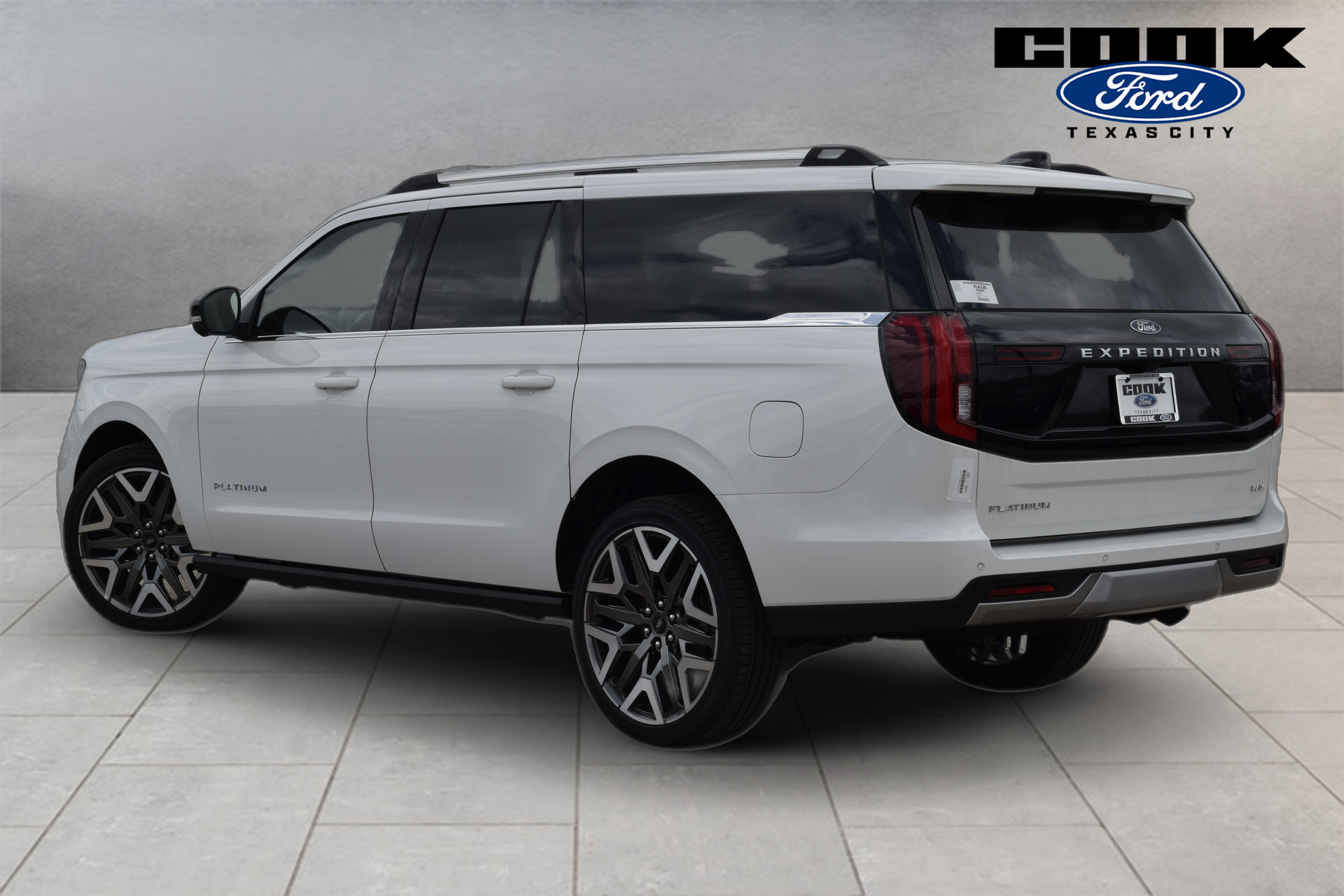 2026 Ford Expedition Max Platinum White at Wharton Ford