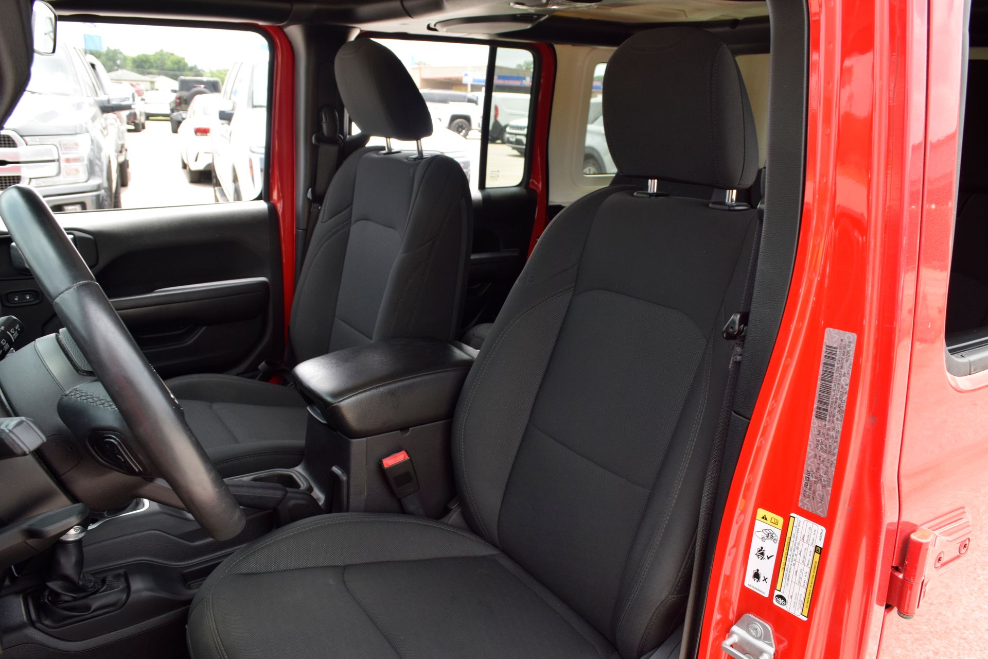 2018 Jeep Wrangler Unlimited Sport S Red at Toyota of Victoria