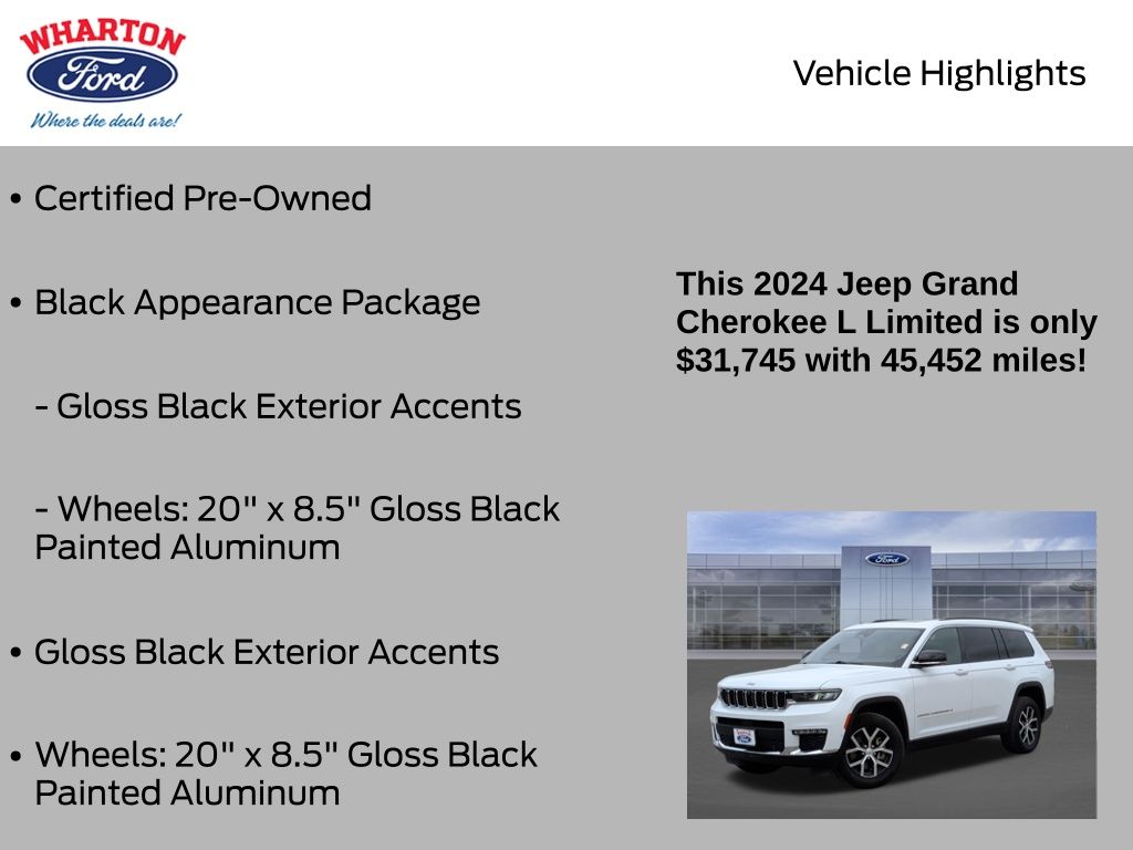 2024 Jeep Grand Cherokee L Limited - 4